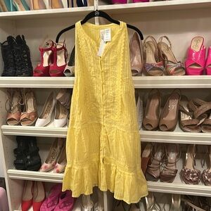 Jessica Simpson Boho Swim Cover-Up Dress